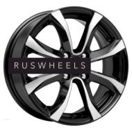 Диски iFree 6x15/4x114,3 ET40 D66,1 Дайс (КС696) Блэк Джек