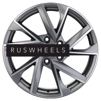 Диски Khomen Wheels 7x17/5x112 ET45 D57,1 KHW1714 (Karoq) Gray-FP Диски Khomen Wheels 7x17/5x112 ET45 D57,1 KHW1714 (Karoq) Gray-FP