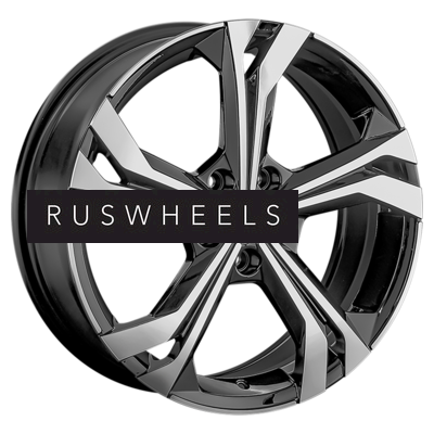 Диски Replay 7x18/5x114,3 ET40 D66,1 NS289 BKF (конус, C570)