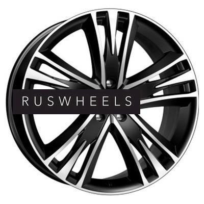 Диски КИК 8,5x20/5x114,3 ET35 D71,6 Атлас (КС661) Алмаз черный