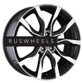 Грузовые диски MAK 9x21/5x108 ET38,5 D63,4 Highlands Black mirror