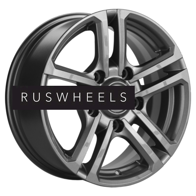Диски Khomen Wheels 6,5x16/5x139,7 ET40 D98,5 KHW1602 (Niva 4x4) Gray