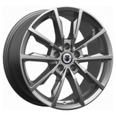 Диски КиК 7.5\R17 5*108 ET35 d67.1 Дарк платинум