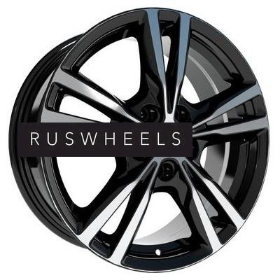 Диски СКАД 7x17/5x114,3 ET39 D60,1 Мельбурн (КЛ245) Алмаз (АРС 014 black)