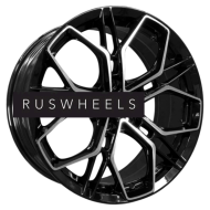 Диски INCH 8x18/5x120 ET30 D72,6 FA8534 Gloss Black Machined Face (ZJH)