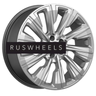 Диски КИК 7,5x19/5x110 ET40 D67,1 Галего (КС1039) Дарк платинум