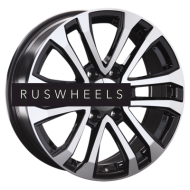 Диски Replay 7,5x18/6x139,7 ET42 D100,1 HV48 BKF (пш)