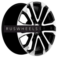 Диски Khomen Wheels 7,5x18/6x139,7 ET38 D100,1 KHW1805 (Haval H5/Great Wall Hover H3/H5) Black-FP
