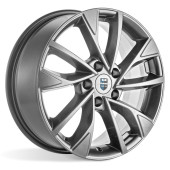Диски КиК 7,0\R17 5*114.3 ET50 d66.1 Дарк платинум