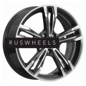 Диски КИК 7x18/5x114,3 ET45 D67,1 Karrera Light (КС935) Алмаз черный