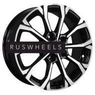 Диски Khomen Wheels 6,5x16/5x114,3 ET45 D60,1 KHW1605 (Toyota/Suzuki) Black-FP