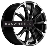 Диски Khomen Wheels 7,5x18/5x112 ET43 D57,1 KHW1808 (Kodiaq/Tiguan) Black-FP