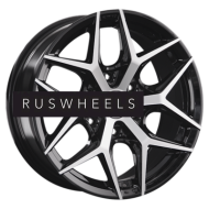 Диски LS 8x18/6x139,7 ET38 D67,1 1303 BK (конус, Колпак+лого)