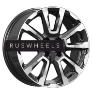 Диски КИК 6,5x16/4x100 ET46 D54,1 КС1026 Алмаз черный