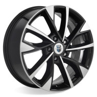 Диски КиК 7,0\R17 5*110 ET50 d67.1 алмаз чёрный