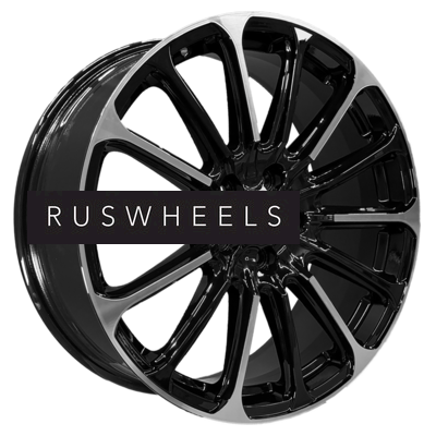 Диски Khomen Wheels 7,5x19/5x108 ET33 D60,1 KHW1910 (Outlander) Black-FP Диски Khomen Wheels 7,5x19/5x108 ET33 D60,1 KHW1910 (Outlander) Black-FP