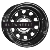 Диски ZEPP 4х4 8x16/5x127 ET0 D75 Jeep Semicircle Gloss Black (LTM)