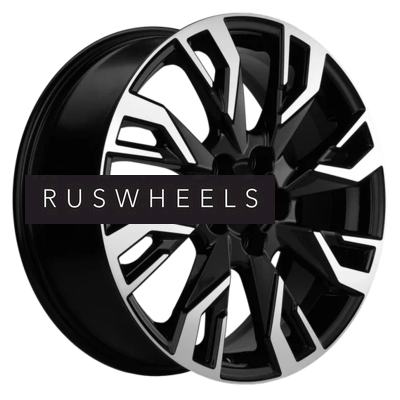 Диски Khomen Wheels 7x18/5x114,3 ET38 D67,1 KHW1809 (Outlander) Black-FP Диски Khomen Wheels 7x18/5x114,3 ET38 D67,1 KHW1809 (Outlander) Black-FP