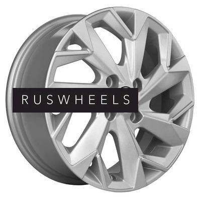 Диски Khomen Wheels 5,5x14/4x100 ET43 D60,1 KHW1402 (Toyota Corolla) F-Silver