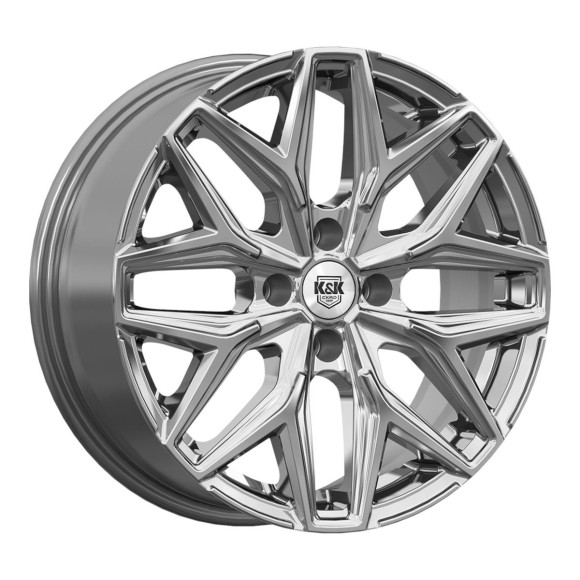 Диски КиК 7,0\R17 5*112 ET40 d57.1 Дарк платинум Диски КиК 7,0\R17 5*112 ET40 d57.1 Дарк платинум