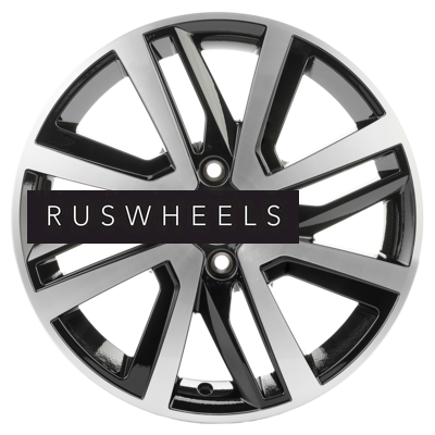 Диски Khomen Wheels 6x16/4x100 ET46 D54,1 KHW1609 (Rio II/Solaris II) Black-FP
