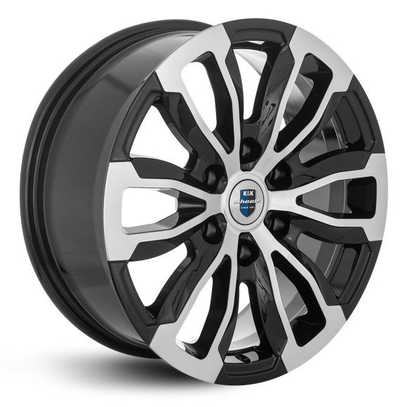 Диски КиК  Меконг (КС959)  7,5\R18 6*139,7 ET30  d106,1  Алмаз черный  [78692]  <Ш>