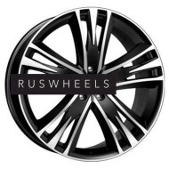 Диски K&K 8,5x20/5x108 ET45 D63,35 Атлас (КС661) Алмаз черный