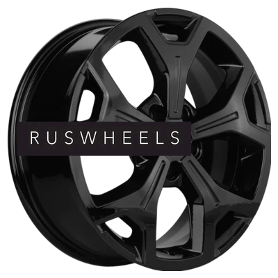 Диски Khomen Wheels 6,5x17/5x114,3 ET45 D54,1 KHW1710 (Coolray) Black