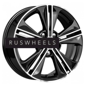 Диски КИК 6x16/5x112 ET48 D57,1 КС778 Алмаз черный