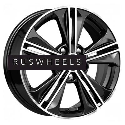 Диски КИК 6x16/5x112 ET48 D57,1 КС778 Алмаз черный Диски КИК 6x16/5x112 ET48 D57,1 КС778 Алмаз черный