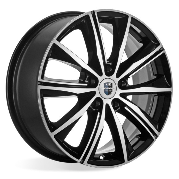 Диски КиК  Арнар (КС896)  7,0\R17 5*115 ET40  d70,2  Алмаз черный  [75582]