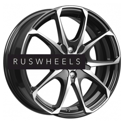 Диски iFree 6x16/4x100 ET45 D60,1 Такеши (КС877) Блэк Джек