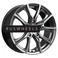 Диски КИК 7,5x17/5x115 ET44 D70,2 Твист (КС697М) Дарк платинум